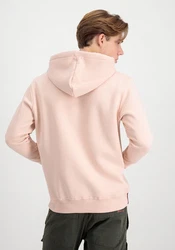 Alpha Industries Hoodie Basic Hoodie Small Logo Rosa