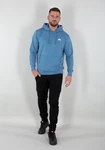 Alpha Industries Hoodie Basic Hoodie Small Logo Blau/Hellblau Alpha Industries Hoodie Basic Hoodie Small Logo Blau/Hellblau