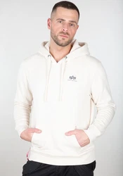 Alpha Industries Hoodie Basic Hoodie Small Logo Weiß/Beige/Khaki/Creme