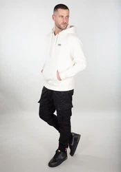 Alpha Industries Hoodie Basic Hoodie Small Logo Weiß/Beige/Khaki/Creme