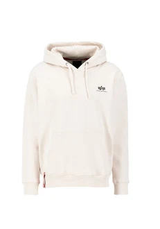 Alpha Industries Hoodie Basic Hoodie Small Logo Weiß/Beige/Khaki/Creme