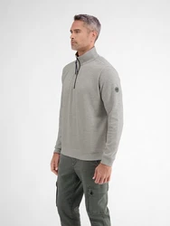 LERROS Sweatshirt Sweattroyer Herren Grau/Braun/Khaki/Beige/Hellgrau