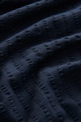 Next Poloshirt mit kubanischem Kragen Dunkelblau/Blau/Hellblau