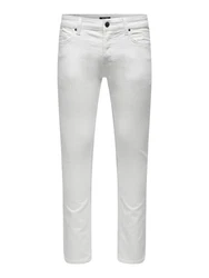 ONLY & SONS Chinos Grau/Weiß/Creme/Silber