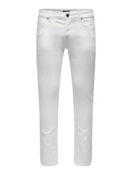 ONLY & SONS Chinos Grau/Weiß/Creme/Silber