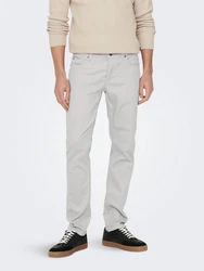 ONLY & SONS Chinos Grau/Weiß/Creme/Silber