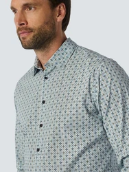 NO EXCESS Hemd Hellblau/Blau/Grau