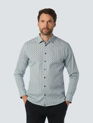 NO EXCESS Hemd Hellblau/Blau/Grau