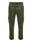 ONLY & SONS Cargohose ONSDEAN LIFE TAP CARGO Dunkelgrün/Khaki/Grün