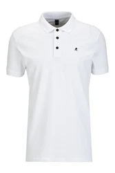 Replay Poloshirt STRETCH PIQUET Weiß/Creme