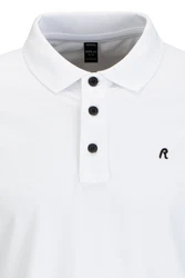 Replay Poloshirt STRETCH PIQUET Weiß/Creme