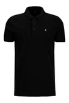 Replay Poloshirt STRETCH PIQUET Schwarz/Rot