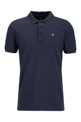 Replay Poloshirt STRETCH PIQUET Dunkelblau