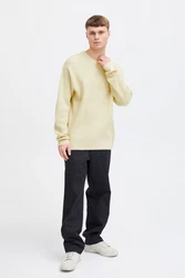 !Solid Pullover SDHAMI Khaki/Gelb/Weiß/Beige