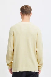 !Solid Pullover SDHAMI Khaki/Gelb/Weiß/Beige