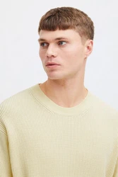 !Solid Pullover SDHAMI Khaki/Gelb/Weiß/Beige