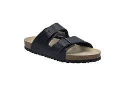 Josef Seibel Pantoletten JOSEF 01 Schwarz/Dunkelblau/Beige