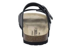 Josef Seibel Pantoletten JOSEF 01 Schwarz/Dunkelblau/Beige