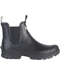 Barbour Nimbus Chelsea Gummistiefel Schwarz/Dunkelblau/Blau