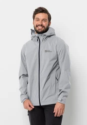 Jack Wolfskin Funktionsjacke ELSBERG 2.5L JKT Hellgrau/Grau