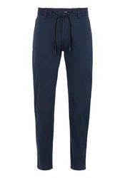BOSS ORANGE Chinohose Chino-Tapered-DS-1 Dunkelblau/Blau