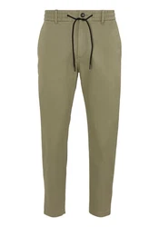 BOSS ORANGE Chinohose Chino-Tapered-DS-1 Dunkelgrün/Khaki