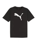 PUMA T-Shirt teamRISE Logo Trainingsshirt Schwarz/Braun/Beige