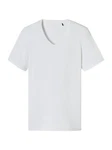 Schiesser T-Shirt Premium Cotton Weiß/Creme/Grau
