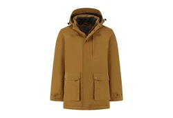 MGO Outdoorjacke Mason Jacket Braun/Gelb/Khaki/Dunkelgrün