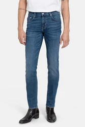 BALDESSARINI 5-Pocket Jeans John Hellblau/Dunkelblau/Blau