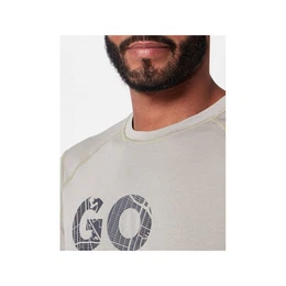 Rundhalsshirt uni regular fit (1-tlg., keine Angabe)