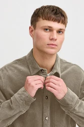!Solid Langarmhemd SDMEYER Khaki/Dunkelgrün/Grau/Braun