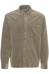 !Solid Langarmhemd SDMEYER Khaki/Dunkelgrün/Grau/Braun