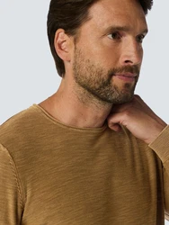 NO EXCESS Strickpullover Braun/Gelb/Beige