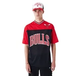 New Era T-Shirt Shirt Bulls Hellblau/Rot/Braun/Dunkelrot