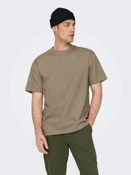 ONLY & SONS T-Shirt ONSFred Khaki/Braun/Beige/Grau