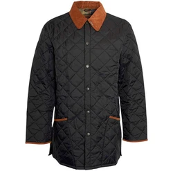 Barbour Steppjacke 30th Anniversary Liddesdale Dunkelgrün/Schwarz