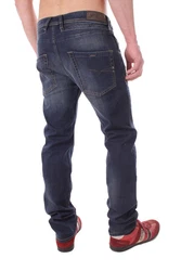Diesel Straight Jeans Belther Regular Slim Straight Dunkelblau/Blau
