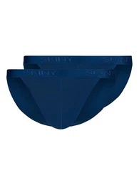 Slip Herren Tanga 2er Pack Cotton Rib (Packung, 2-St) -