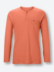 Witt Schlafanzug Schlafanzug-Shirt Orange/Rot/Rosa/Beige