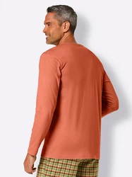 Witt Schlafanzug Schlafanzug-Shirt Orange/Rot/Rosa/Beige