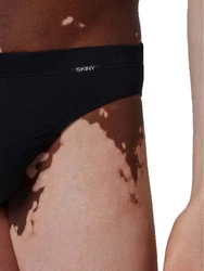 Skiny Slip Herren 2er Pack Brasil Briefs Schwarz/Braun