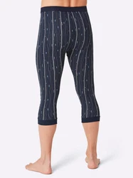 Witt Lange Unterhose (2-St) Dunkelblau/Lila