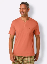 Witt Schlafanzug-Shirt Rot/Orange