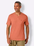 Witt Schlafanzug-Shirt Rot/Orange