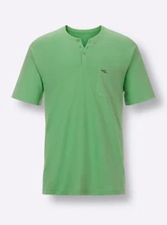 Witt Schlafanzug-Shirt Türkis/Neonfarben/Grün