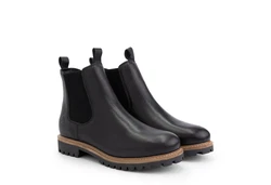 Travelin' Rosseland Men Chelseaboots Schwarz (46)