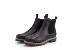Travelin' Rosseland Men Chelseaboots Schwarz (46)