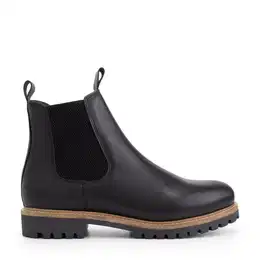 Travelin' Travelin' Rosseland Men Black 46 Chelseaboots