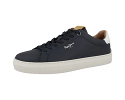 Pepe Jeans Camden Club Herren Sneaker Dunkelblau/Blau/Grau